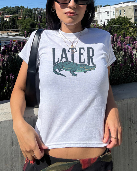Later Gator Baby Tee